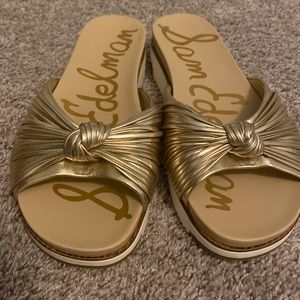 Sam Edelman slides. Brand new never worn